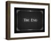 Movie Ending Screen-Real Callahan-Framed Art Print