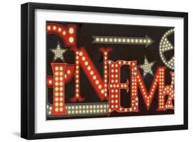 Movie Lights I v2-Pela Studio-Framed Art Print