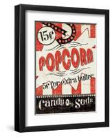 Movie Night II-Pela Design-Framed Premium Giclee Print