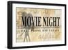 Movie Night-Z Studio-Framed Art Print