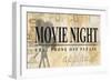 Movie Night-Z Studio-Framed Art Print