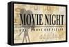 Movie Night-Z Studio-Framed Stretched Canvas