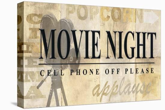 Movie Night-Z Studio-Stretched Canvas