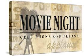 Movie Night-Z Studio-Stretched Canvas