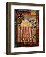 Movie Popcorn-Eric Yang-Framed Art Print