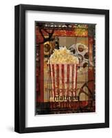 Movie Popcorn-Eric Yang-Framed Art Print