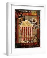 Movie Popcorn-Eric Yang-Framed Art Print