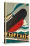 Movie Poster for Titanic Directed by Ewald Andre Dupont (1891-1956) in 1929, 1930 (Poster)-Otto Gustav Carlsund-Stretched Canvas