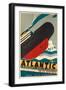 Movie Poster for Titanic Directed by Ewald Andre Dupont (1891-1956) in 1929, 1930 (Poster)-Otto Gustav Carlsund-Framed Giclee Print