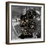Movie Projector 1-Roderick E. Stevens-Framed Giclee Print
