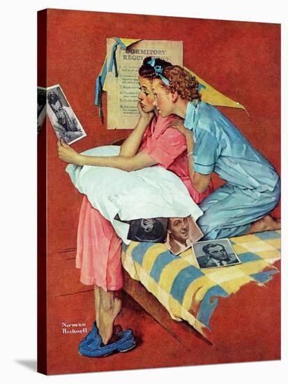"Movie Star", February 19,1938-Norman Rockwell-Stretched Canvas