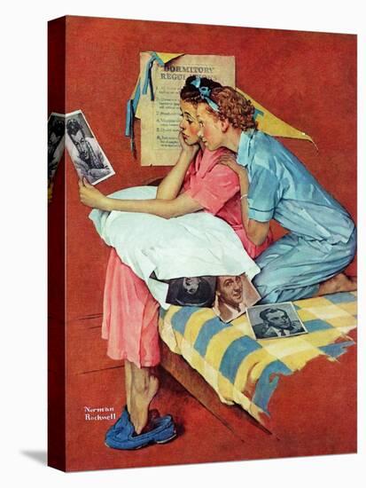 "Movie Star", February 19,1938-Norman Rockwell-Stretched Canvas