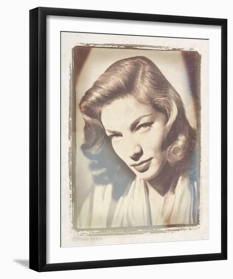 Movie Star II - Lauren Bacall-The Vintage Collection-Framed Giclee Print