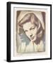 Movie Star II - Lauren Bacall-The Vintage Collection-Framed Giclee Print