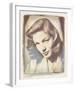 Movie Star II - Lauren Bacall-The Vintage Collection-Framed Giclee Print