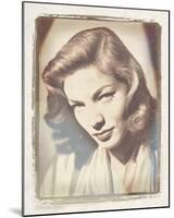 Movie Star II - Lauren Bacall-The Vintage Collection-Mounted Giclee Print