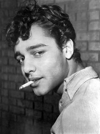 Sal Mineo Posed In Blazer With Black And White Background Photo Movie Star News Allposters Com