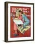 "Movie Star" Saturday Evening Post Cover, February 19,1938-Norman Rockwell-Framed Giclee Print