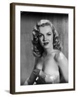 Movie Starlet Marilyn Monroe Posing in Studio-J^ R^ Eyerman-Framed Premium Photographic Print