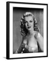 Movie Starlet Marilyn Monroe Posing in Studio-J^ R^ Eyerman-Framed Premium Photographic Print