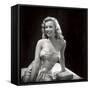 Movie Starlet Marilyn Monroe Posing in Studio-J^ R^ Eyerman-Framed Stretched Canvas