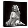 Movie Starlet Marilyn Monroe Posing in Studio-J^ R^ Eyerman-Framed Stretched Canvas