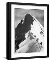 Movie Still from White Hell of Pitz Palu-null-Framed Photographic Print