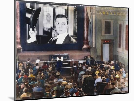 Movie Theater, 1920s-null-Mounted Giclee Print