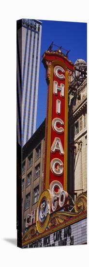 Movie Theater, Chicago Theatre, Chicago, Illinois, USA-null-Stretched Canvas