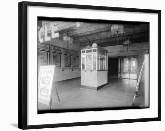 Movie Theater Lobby-Dick Whittington Studio-Framed Photographic Print