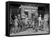 Movie Theater Showing the Philadelphia Story, , Chicago, Illinois, 1941-null-Framed Stretched Canvas