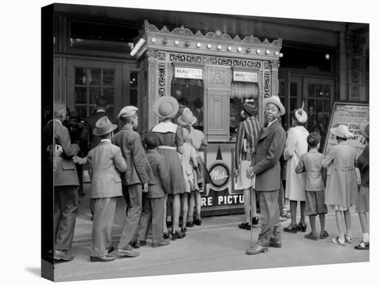 Movie Theater Showing the Philadelphia Story, , Chicago, Illinois, 1941-null-Stretched Canvas