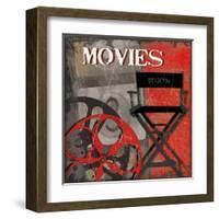 Movie Time-Sandra Smith-Framed Art Print