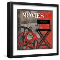 Movie Time-Sandra Smith-Framed Art Print
