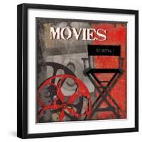 Movie Time-Sandra Smith-Framed Art Print