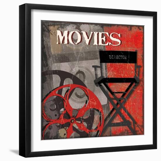 Movie Time-Sandra Smith-Framed Art Print