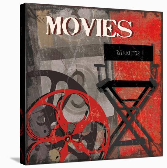 Movie Time-Sandra Smith-Stretched Canvas