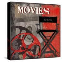 Movie Time-Sandra Smith-Stretched Canvas