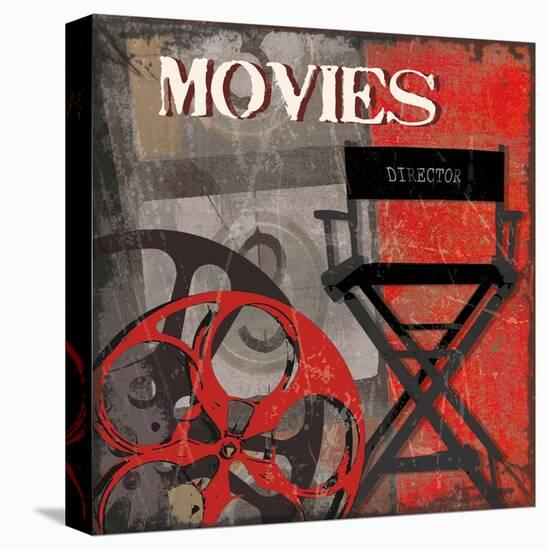 Movie Time-Sandra Smith-Stretched Canvas