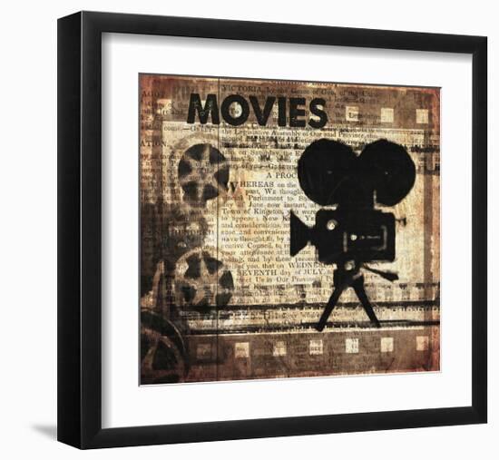 Movies-Irena Orlov-Framed Art Print