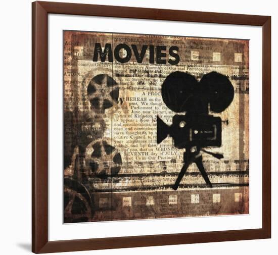 Movies-Irena Orlov-Framed Art Print