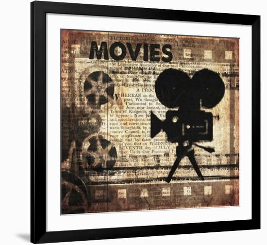 Movies-Irena Orlov-Framed Art Print