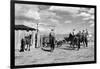 Moving Cattle into Corral-W.H. Shaffer-Framed Photographic Print