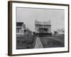 Moving Homes from Iroquois, Canada for the St. Lawrence Seaway Project-null-Framed Photographic Print