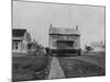 Moving Homes from Iroquois, Canada for the St. Lawrence Seaway Project-null-Mounted Photographic Print