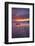 Moving Moody Sunset Seascape, Marshall Beach, San Francisco-Vincent James-Framed Photographic Print