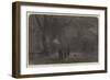 Moving On, a Sketch in St James's Park-null-Framed Giclee Print
