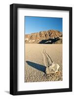 Moving Rock in Death Valley Racetrack-Darek Siusta-Framed Photographic Print