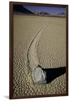 Moving Rocks Number 2 , Death Valley-Steve Gadomski-Framed Photographic Print