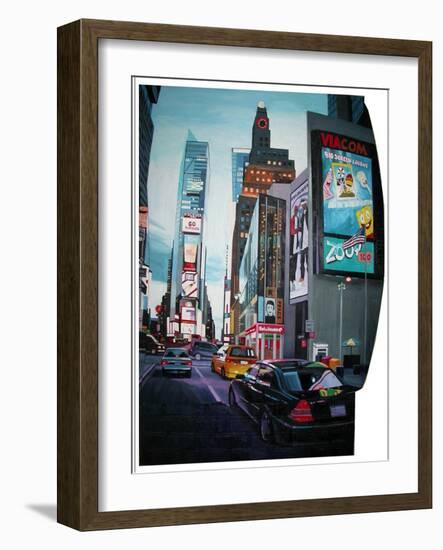 Moving Smoothly South, 2006-Jeff Pullen-Framed Giclee Print